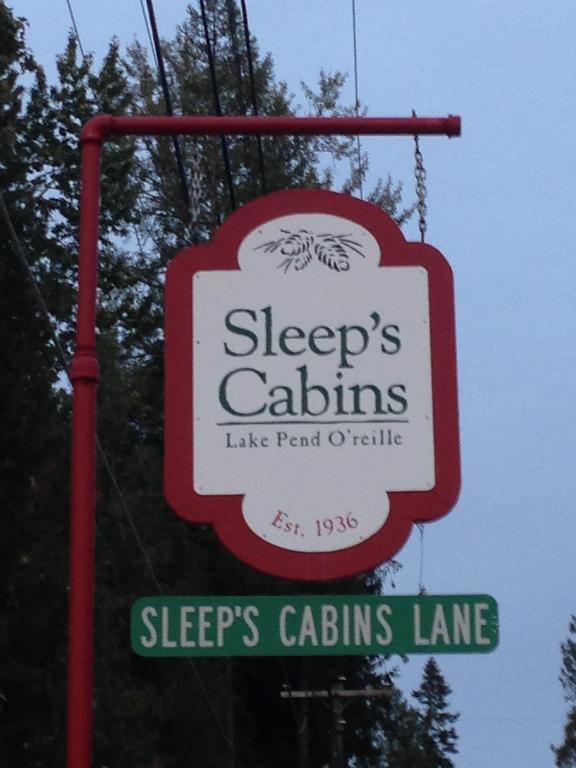 Sleep'S Cabins Hotell Sagle Exteriör bild